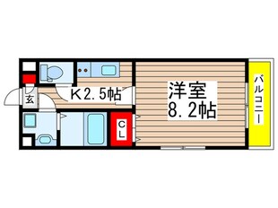 ブリリアント大木Ⅱの物件間取画像